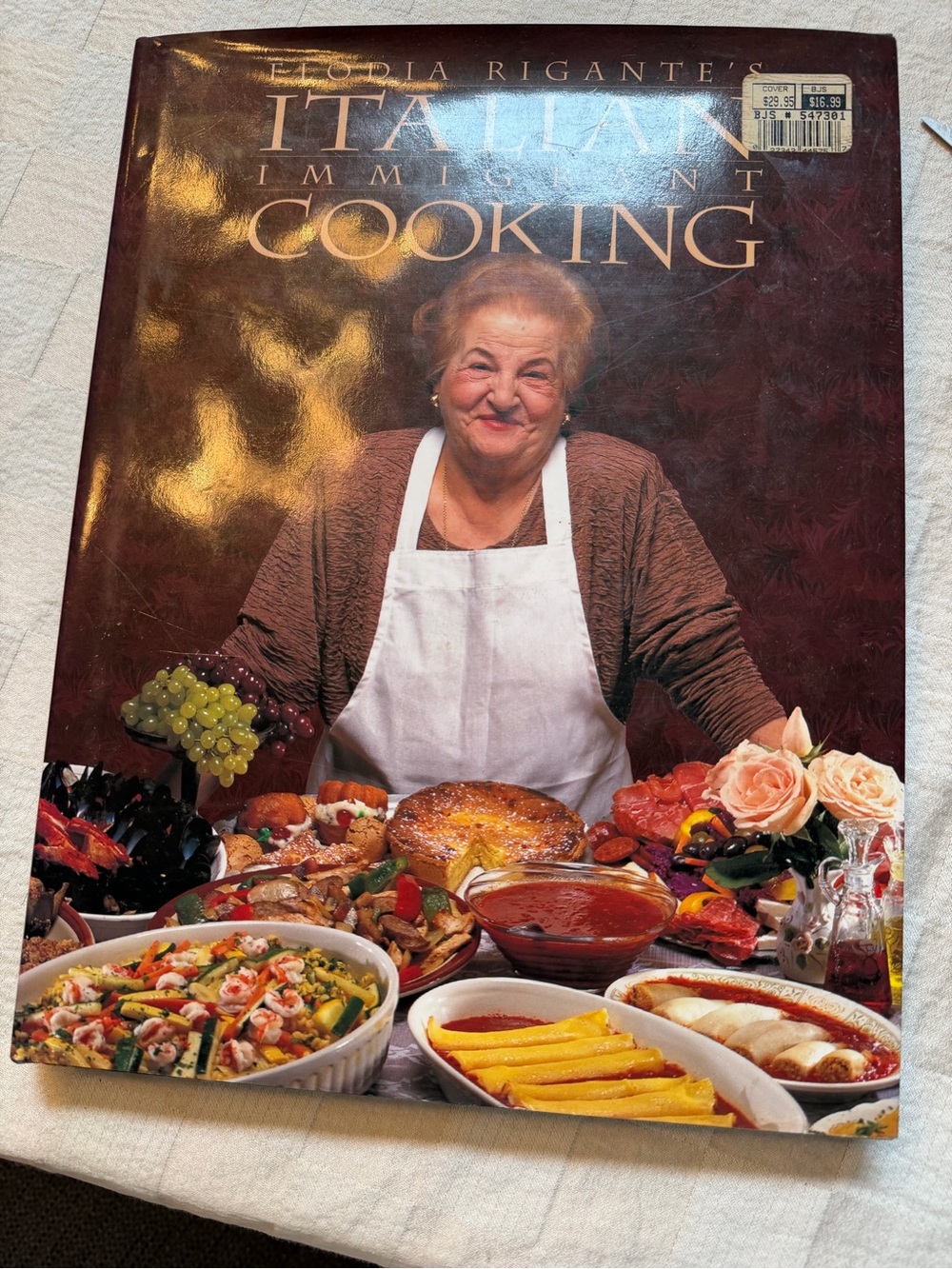 Italian Immigrant Cooking by - Brown Cover